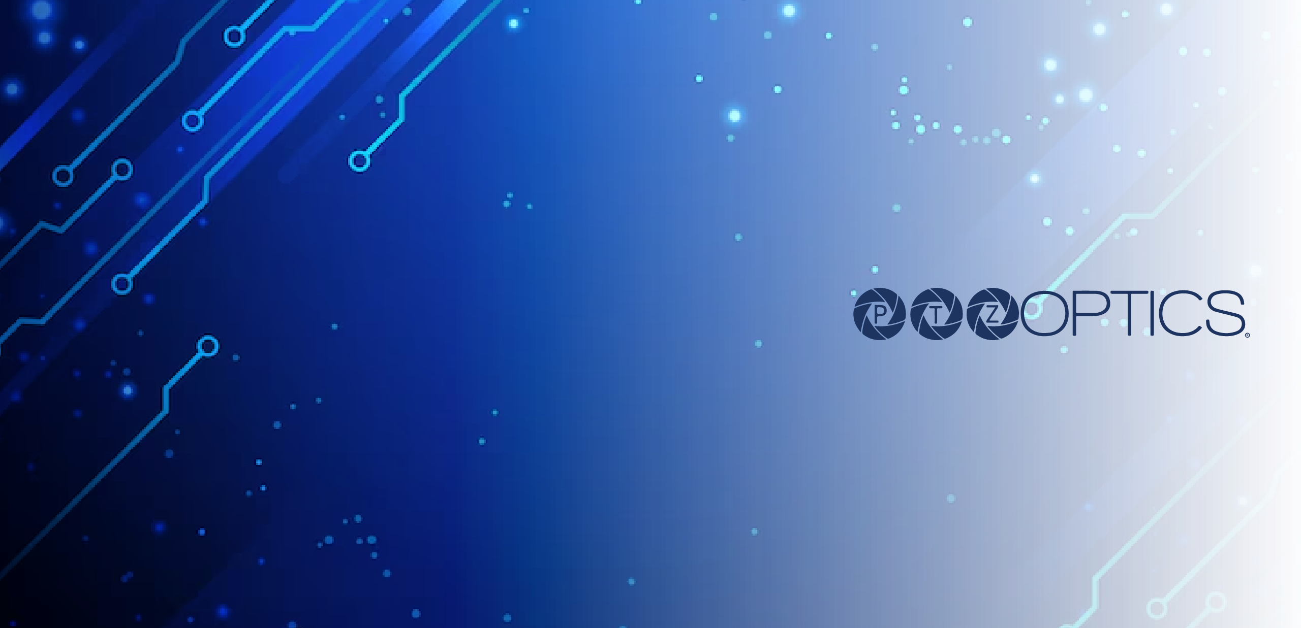 PTZ optics Desktop banner
