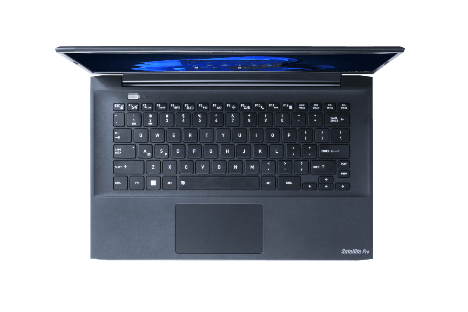 Close-up view of full-size RJ-45 Gigabit Ethernet port, HDMI, USB-C, and USB 3.2 ports on Dynabook Satellite Pro C40-K