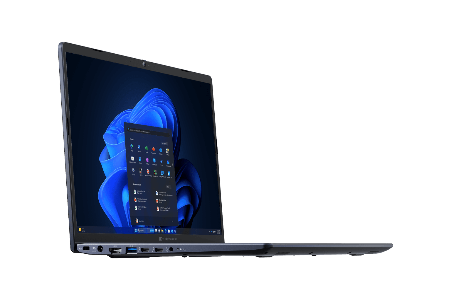 Dynabook Tecra A45-M laptop with 14-inch 16:10 WUXGA anti-glare display running Windows 11 Pro
